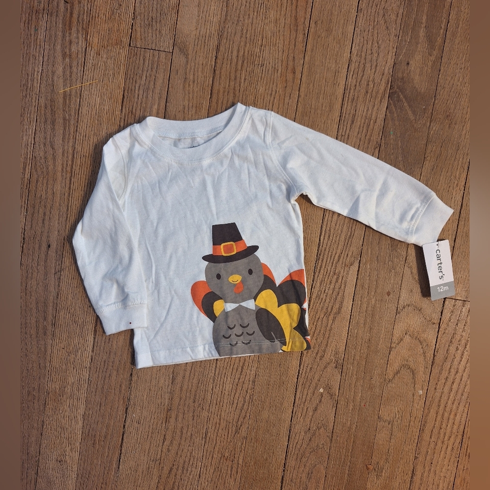 NWT Carter's 12 Month Thanksgiving Top